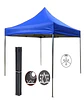 Toldo Plegable Carpa Filtro Uv Azul - Miniatura 1