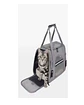 Bolso Transportador Respirable de Mascota Para Perro y Gato gris - Miniatura 2