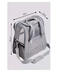 Bolso Transportador Respirable de Mascota Para Perro y Gato gris - Miniatura 3