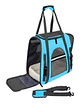 Bolso Transportador Respirable de Mascota Para Perro y Gato Azul - Miniatura 1