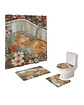 Juego 5 piezas con Cortina de baño de Tela Poliéster y  Forro de Ducha de Plástico - Miniatura 4
