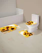 Juego 5 piezas con Cortina de baño de Tela Poliéster y  Forro de Ducha de Plástico - Miniatura 5