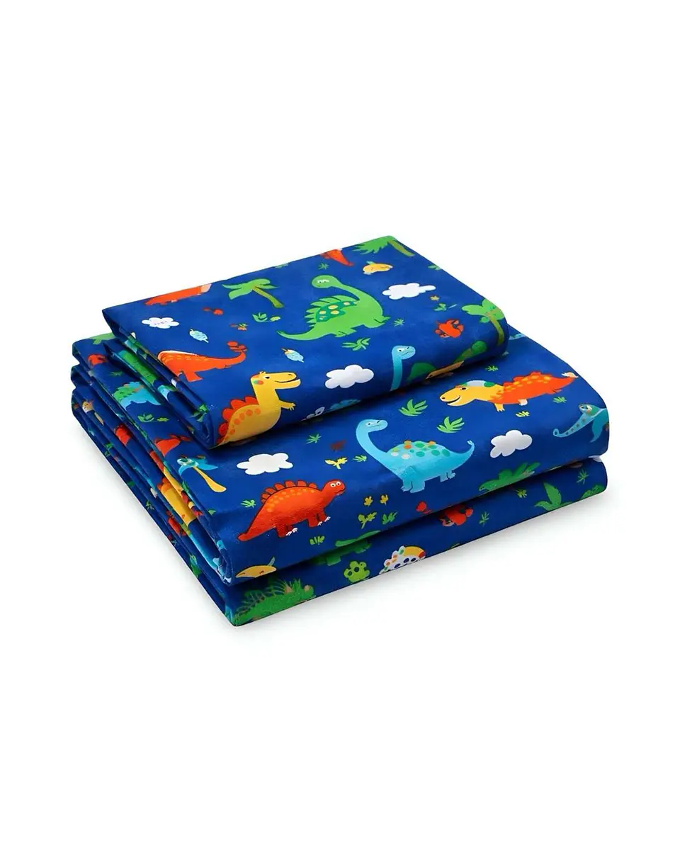 SET SABANA MAS CUBRECAMA  DE VERANO NIÑA NIÑO INFANTIL PLAZA Y MEDIA 6