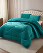 Cubrecama plush con chiporro Acolchado liso King - Miniatura 3