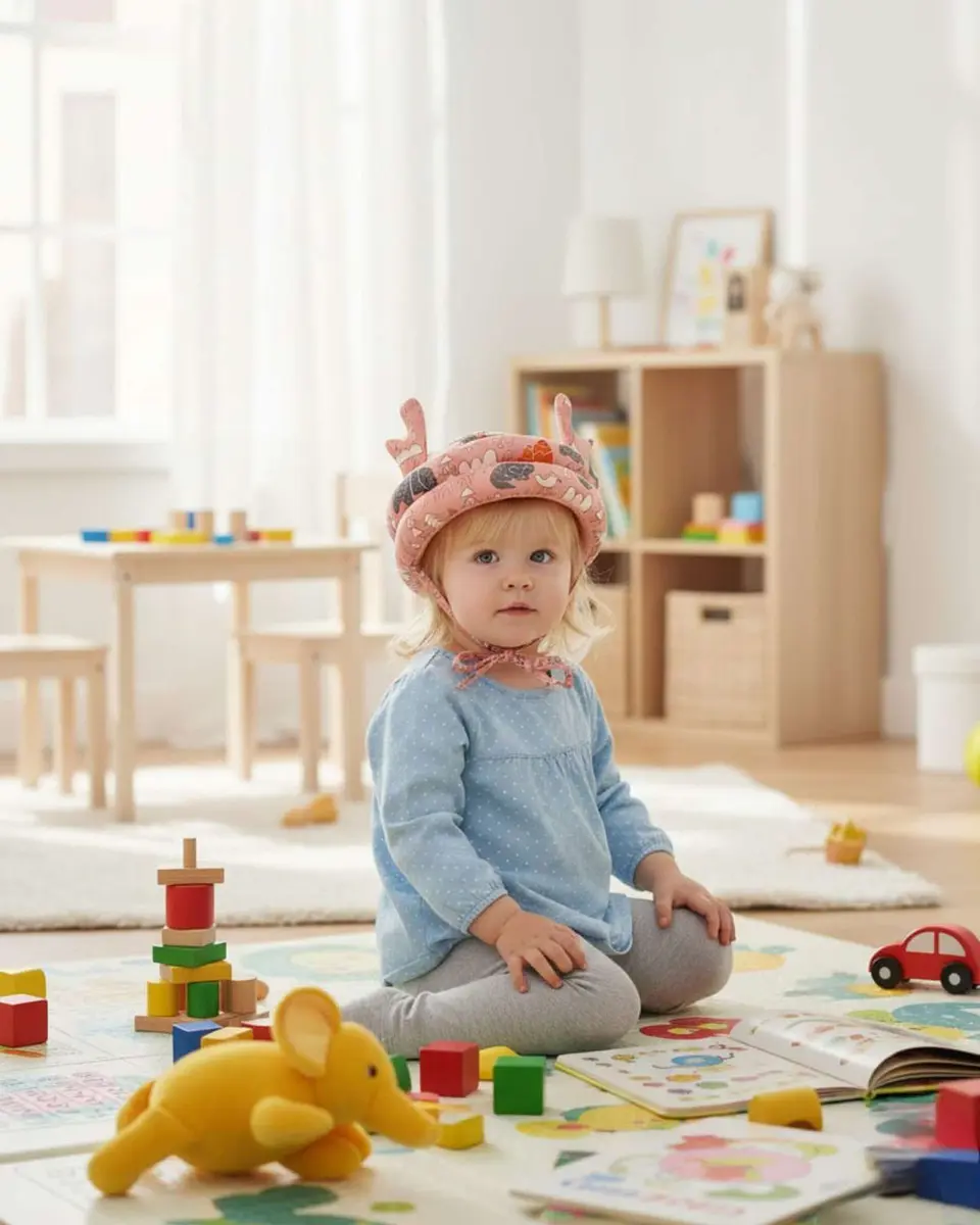 Casco antigolpes para bebes 4