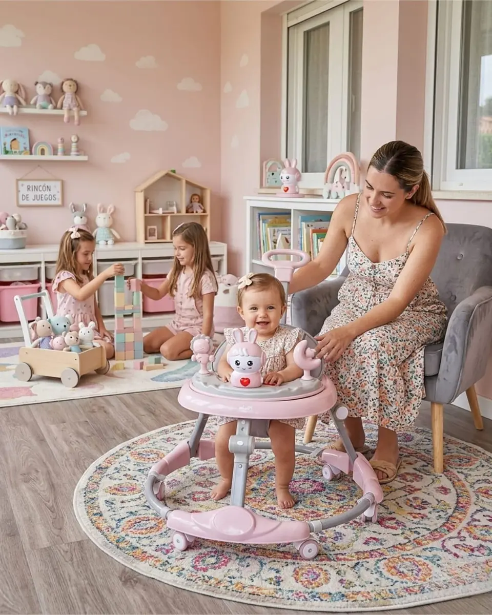Andador para Bebe con Juegos Interactivos - Seguridad y Diversion en sus Primeros Pasos 5
