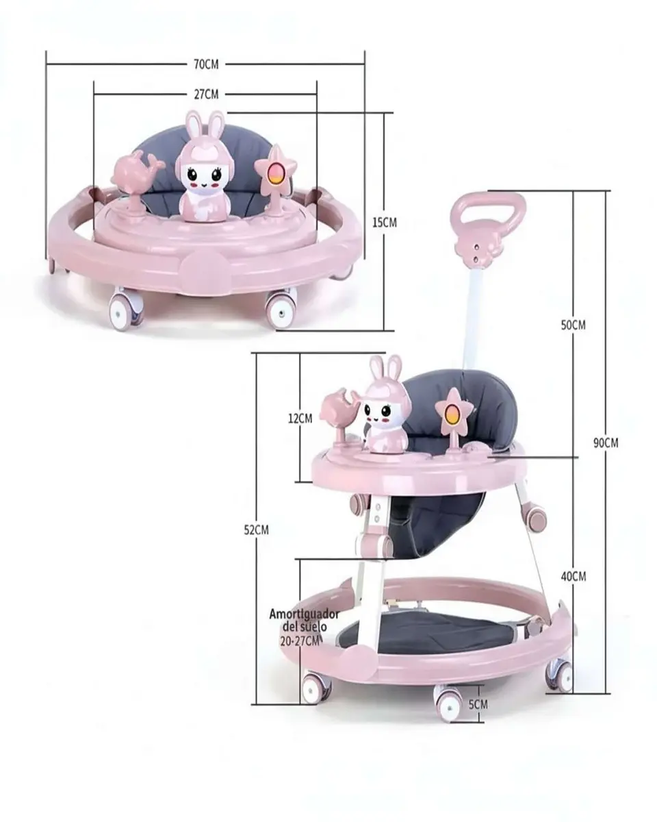 Andador para Bebe con Juegos Interactivos - Seguridad y Diversion en sus Primeros Pasos 6