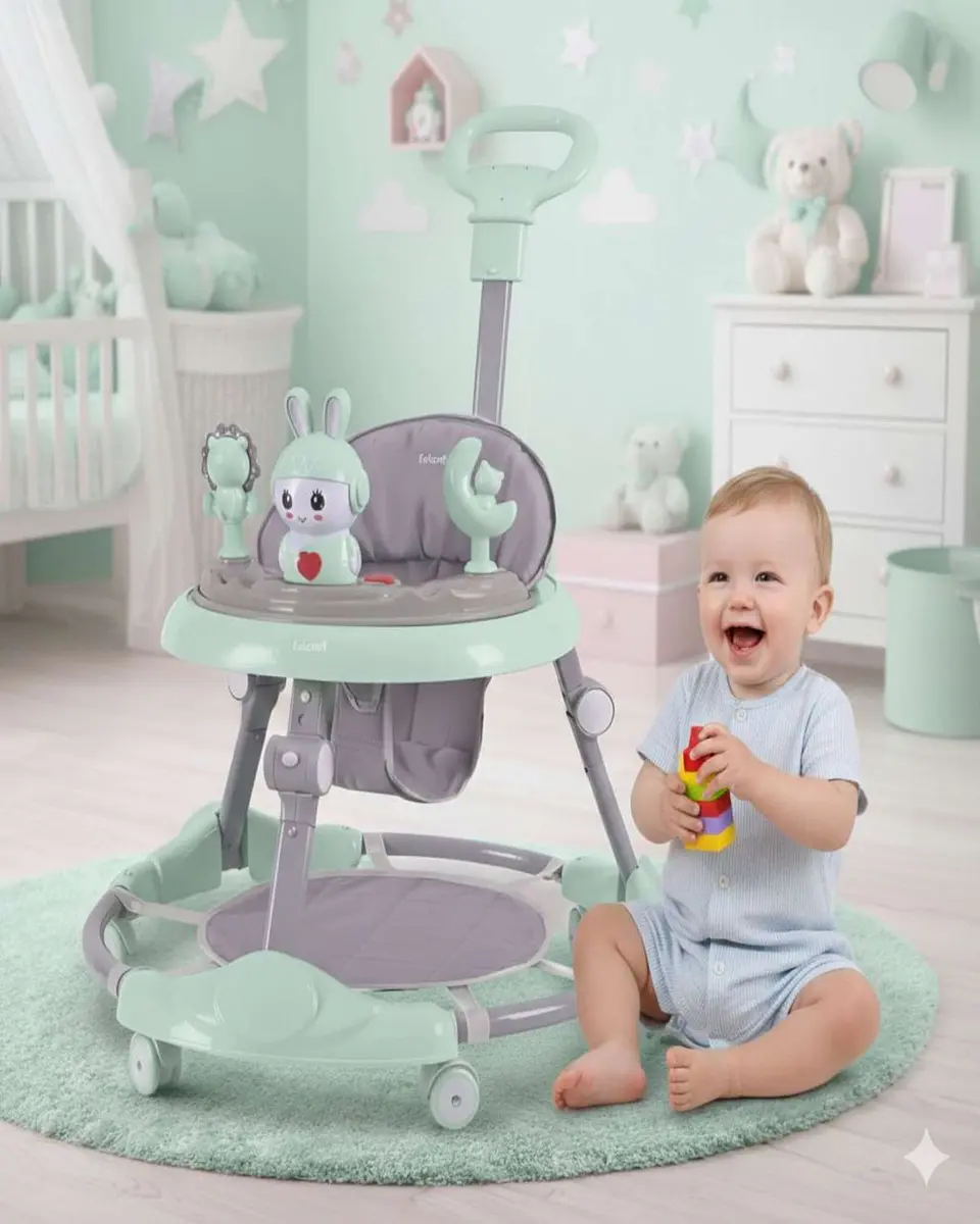 Andador para Bebe con Juegos Interactivos - Seguridad y Diversion en sus Primeros Pasos 1