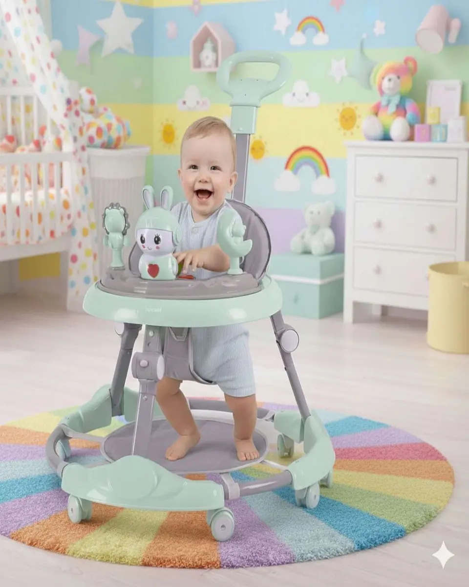 Andador para Bebe con Juegos Interactivos - Seguridad y Diversion en sus Primeros Pasos 3