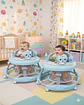 Pack 2 Andador de Bebe Gemelos con Juegos Interactivos - Seguridad y Diversion en sus Primeros Pasos Azul - Miniatura 1