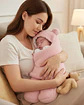 SACO DE BEBÉ OSITO TALLA 6 MESES ROSADO - Miniatura 1