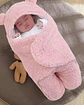 SACO DE BEBÉ OSITO TALLA 6 MESES ROSADO - Miniatura 4