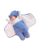 SACO DE BEBÉ OSITO TALLA 9 MESES AZUL - Miniatura 5