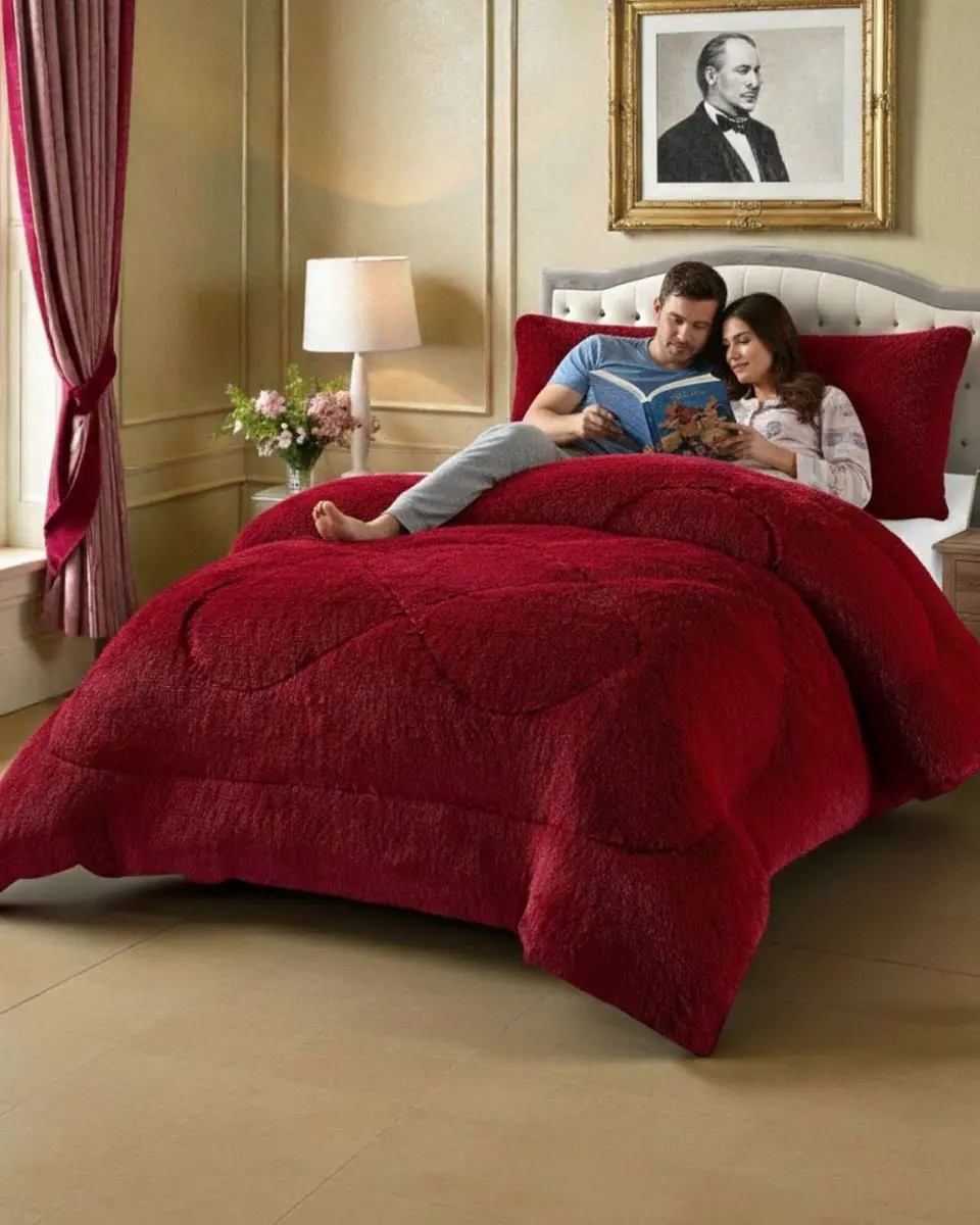 Cubrecama King Chiporro Peludo Premium 250x270 cm 1