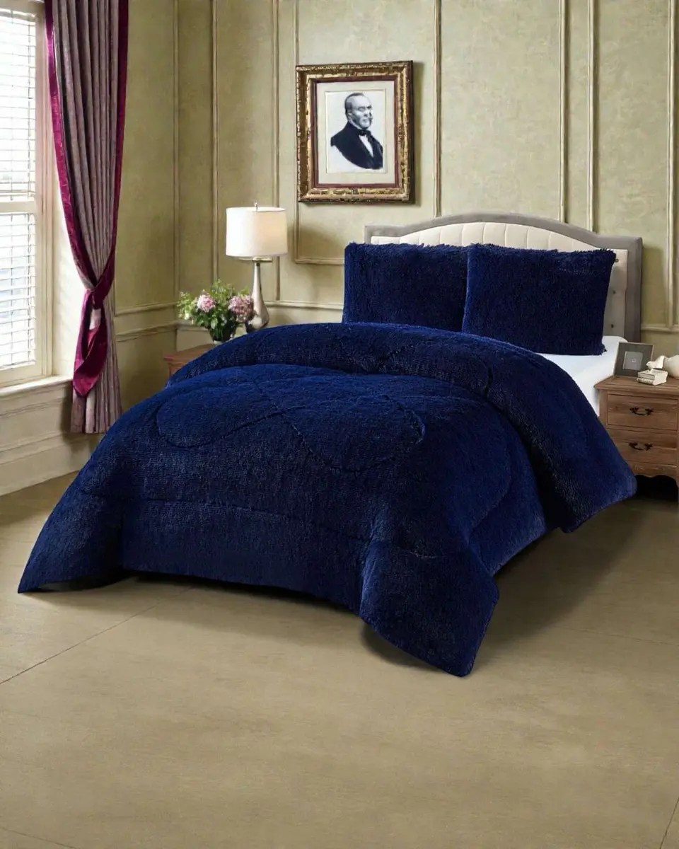 Cubrecama King Chiporro Peludo Premium 250x270 cm 4