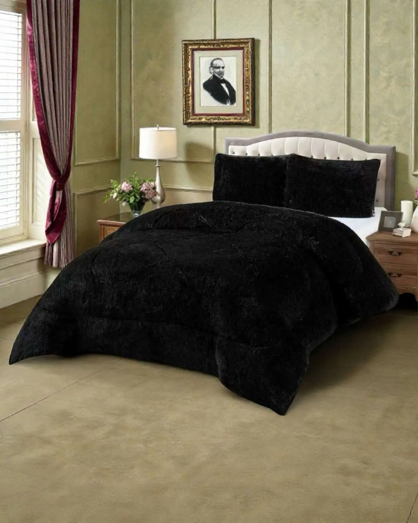Cubrecama King Chiporro Peludo Premium 250x270 cm 4