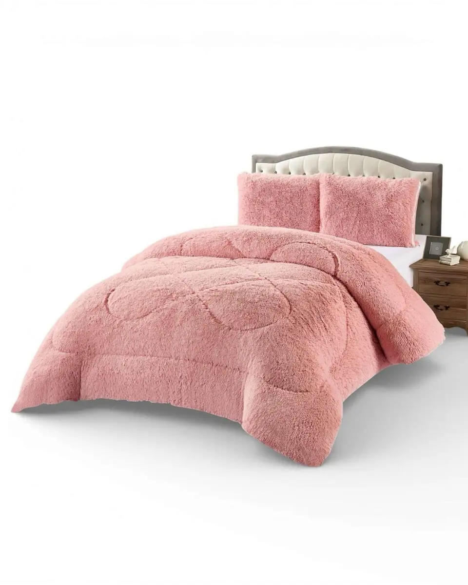 Cubrecama King Chiporro Peludo Premium 250x270 cm 6