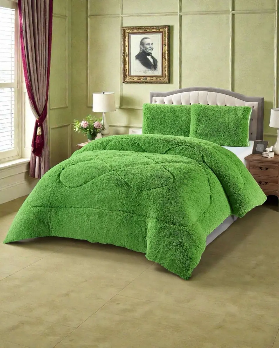 Cubrecama King Chiporro Peludo Premium 250x270 cm 4