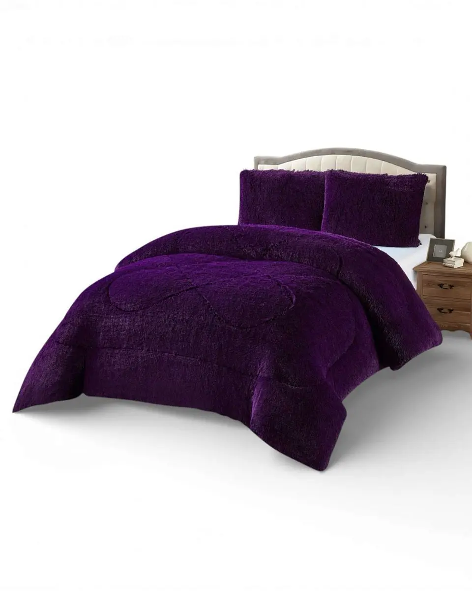 Cubrecama King Chiporro Peludo Premium 250x270 cm 6