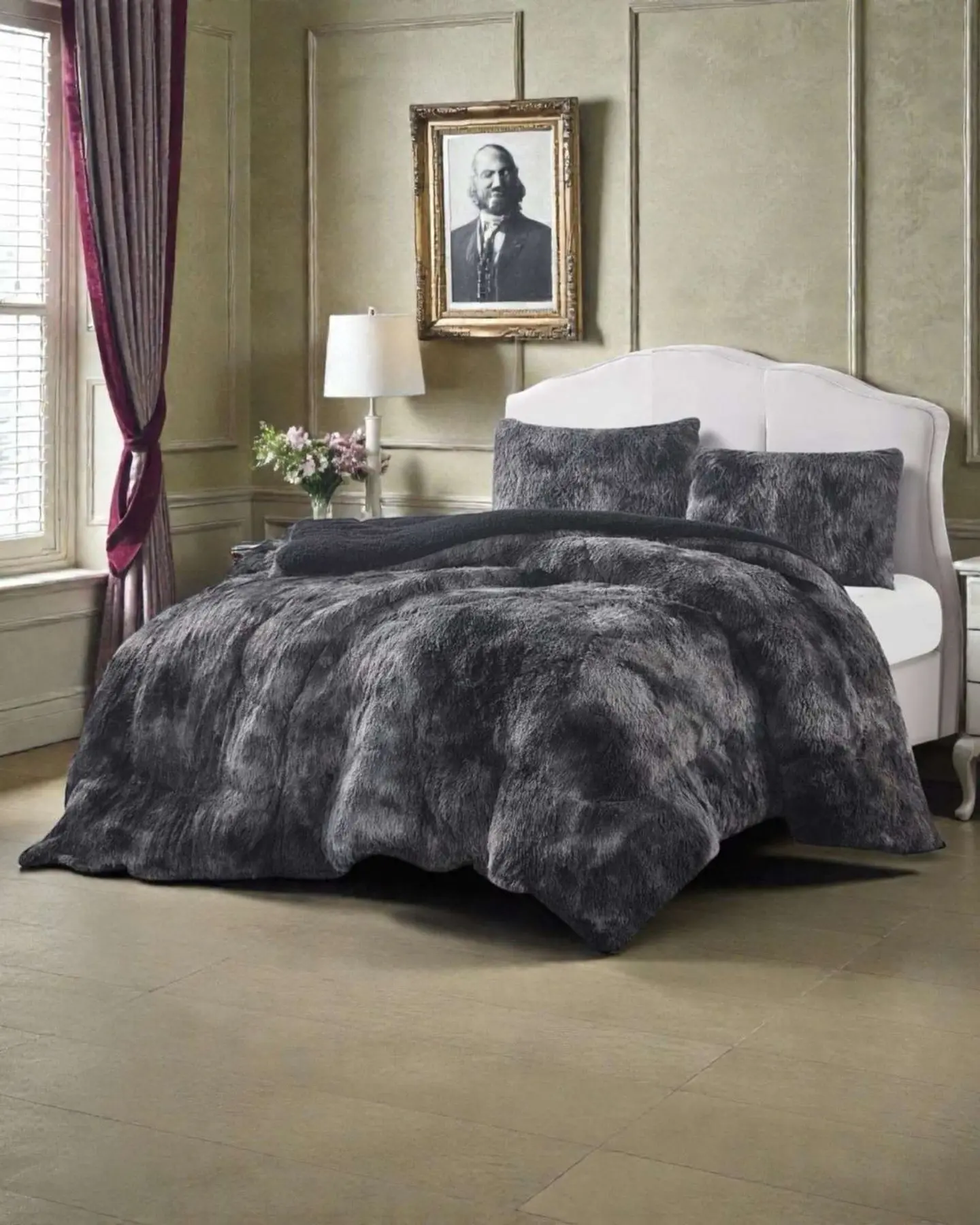 Cubrecama King Chiporro Peludo Premium 250x270 cm 4