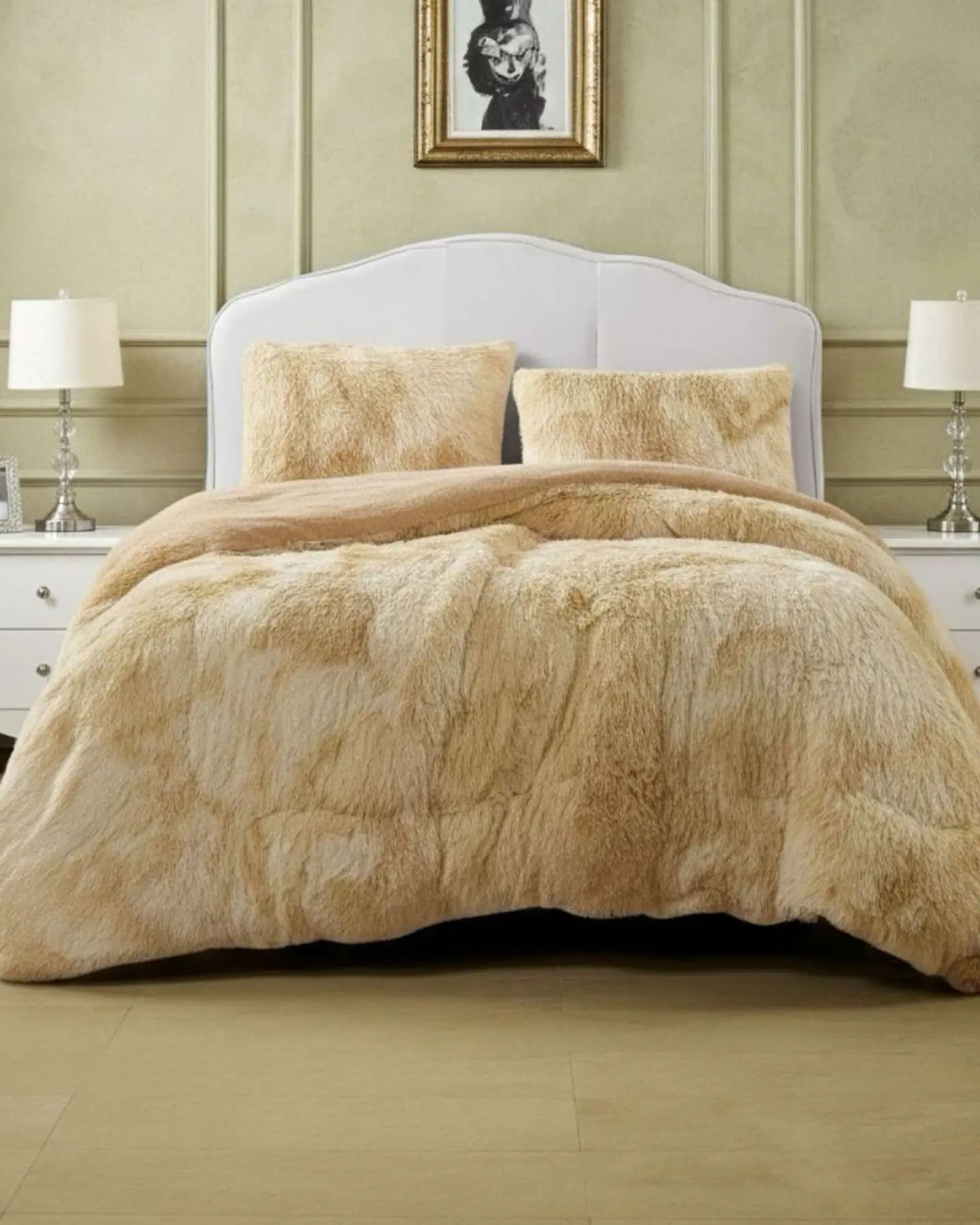 Cubrecama King Chiporro Peludo Premium 250x270 cm 3