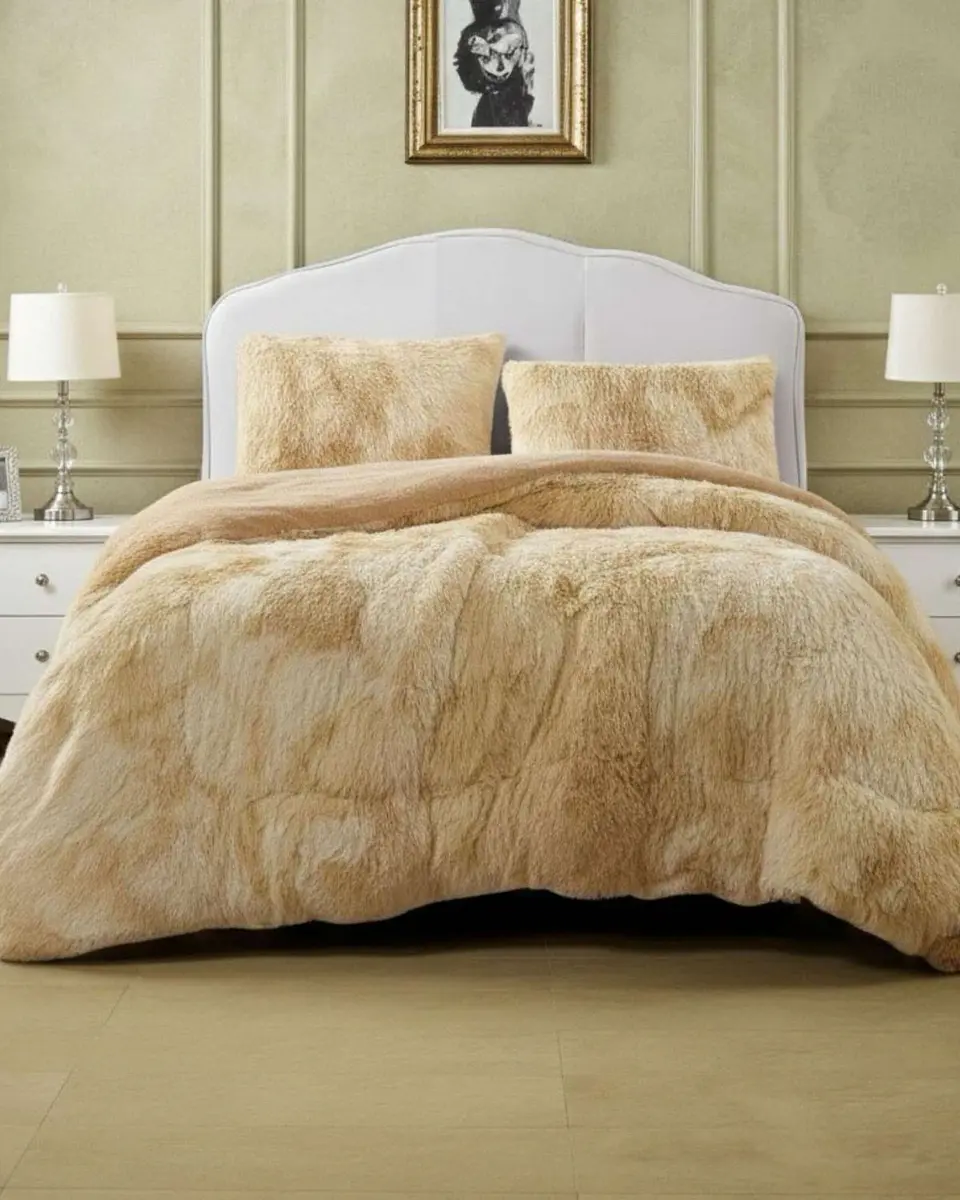 Cubrecama King Chiporro Peludo Premium 250x270 cm 3