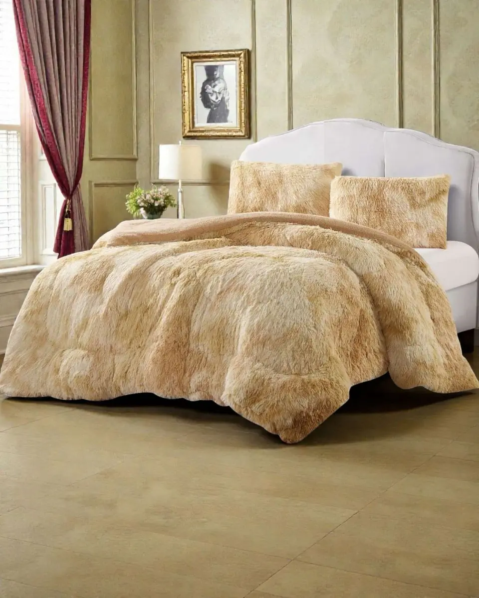 Cubrecama King Chiporro Peludo Premium 250x270 cm 4