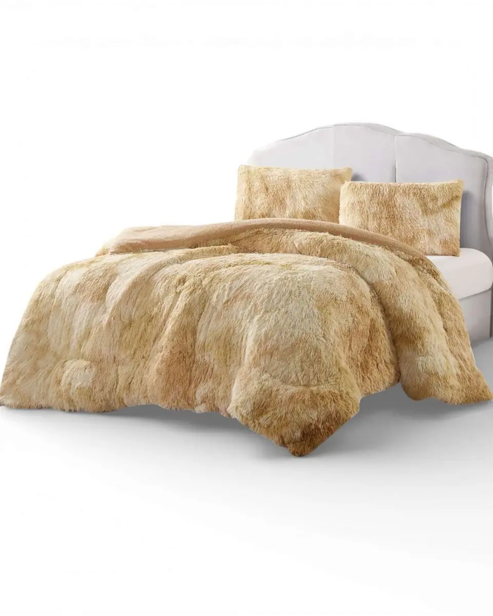Cubrecama King Chiporro Peludo Premium 250x270 cm 6