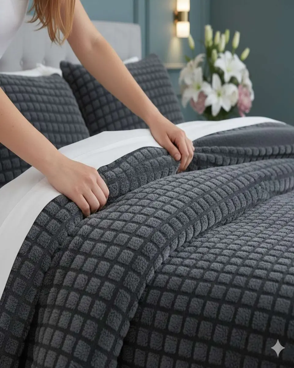 Cubrecama Premium Plush y Chiporro - Invierno 2 Plazas 3