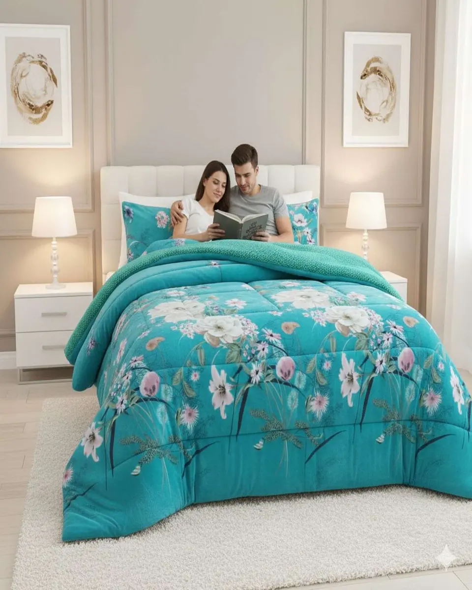 Cubrecama Plush con  Chiporro de Invierno 2 Plazas 3