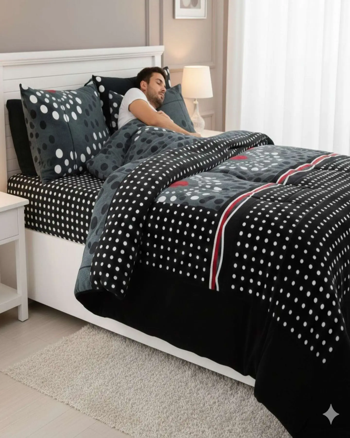 Cubrecama Plush con  Chiporro de Invierno 2 Plazas 4