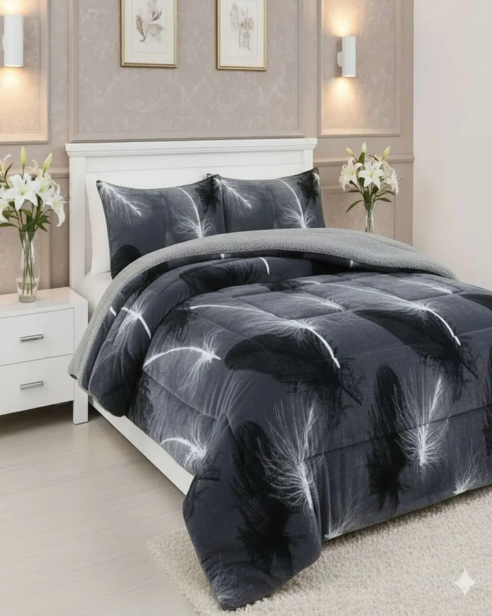 Cubrecama Premium Plush y Chiporro - Invierno King 5
