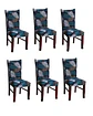 SET DE 6 FUNDAS LISAS ELASTICADAS DE SILLAS - Miniatura 3