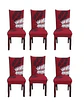 SET DE 6 FUNDAS LISAS ELASTICADAS DE SILLAS - Miniatura 3