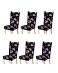 SET DE 6 FUNDAS LISAS ELASTICADAS DE SILLAS - Miniatura 3