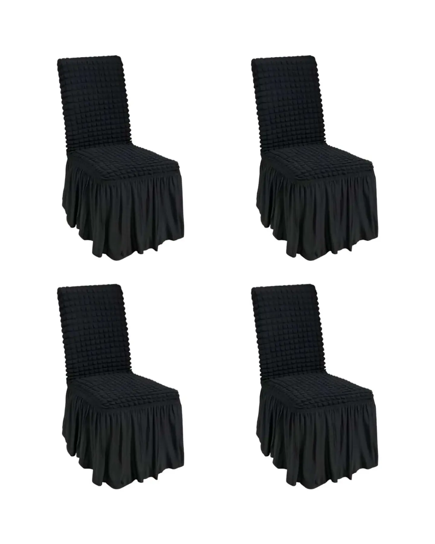 SET DE 6 FUNDAS  DE SILLAS 100% TURKAS 1