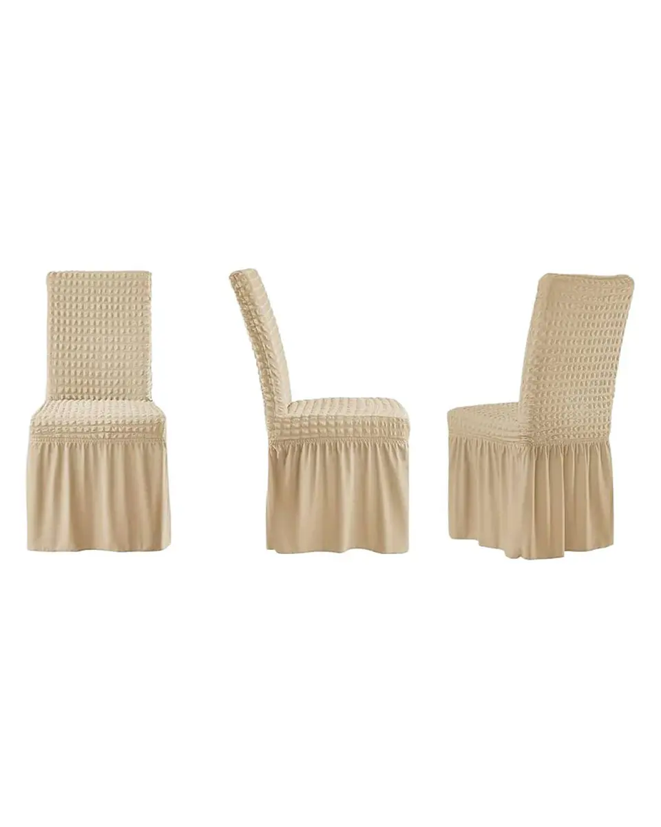 SET DE 6 FUNDAS  DE SILLAS 100% TURKAS 3