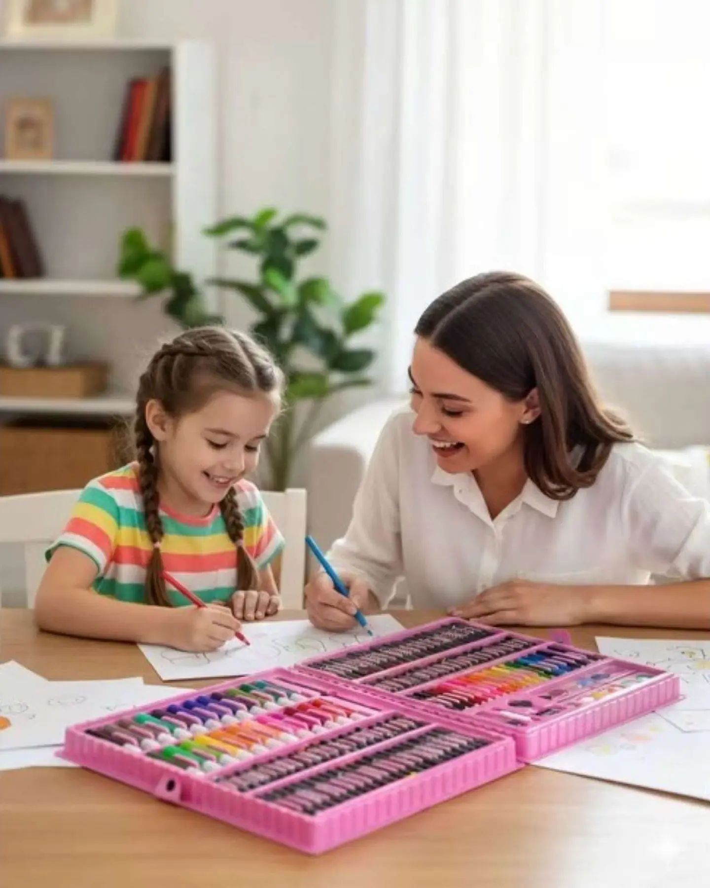 Maletín de Arte Infantil Todo en Uno 168 piezas esenciales 2