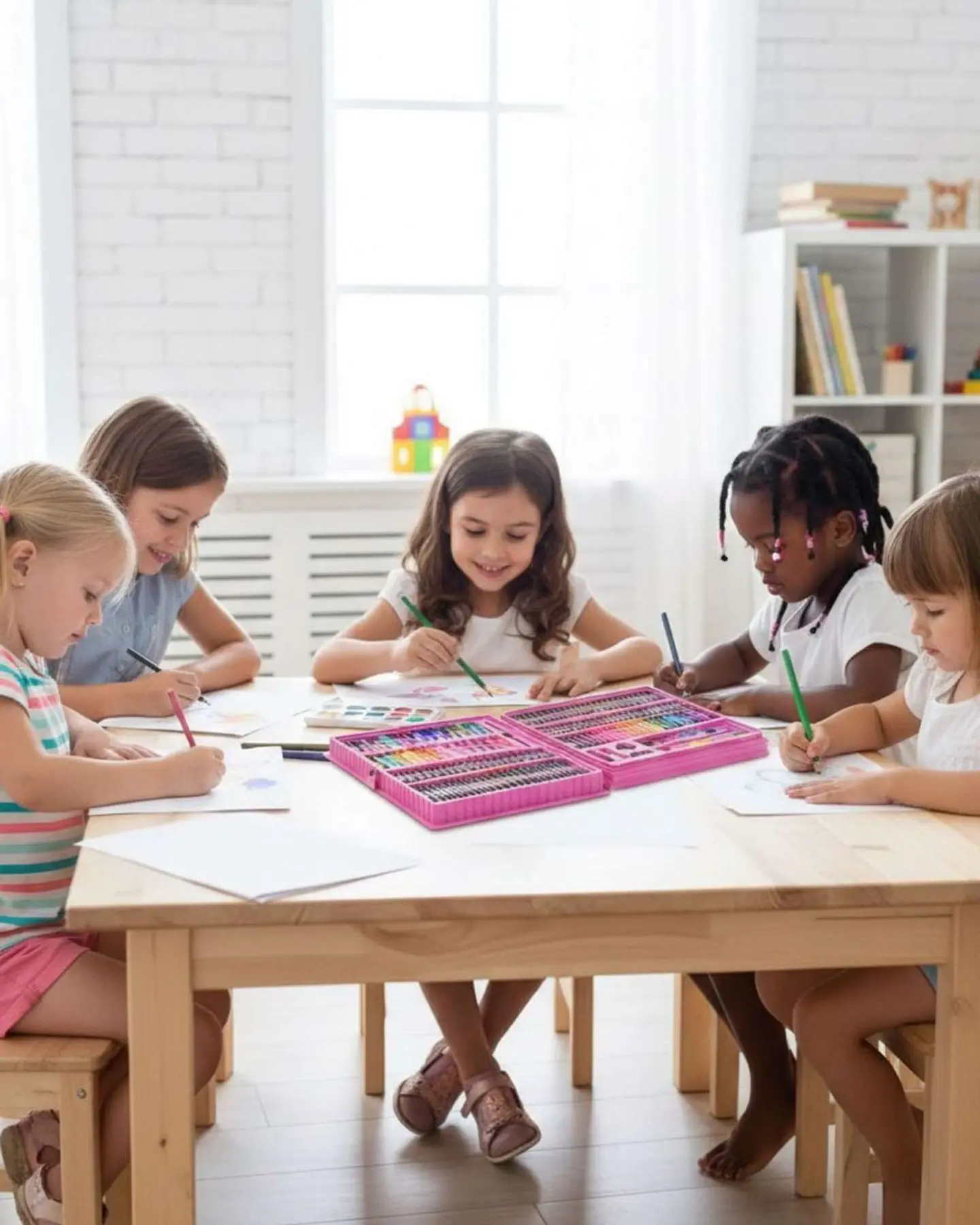 Maletín de Arte Infantil Todo en Uno 168 piezas esenciales 4