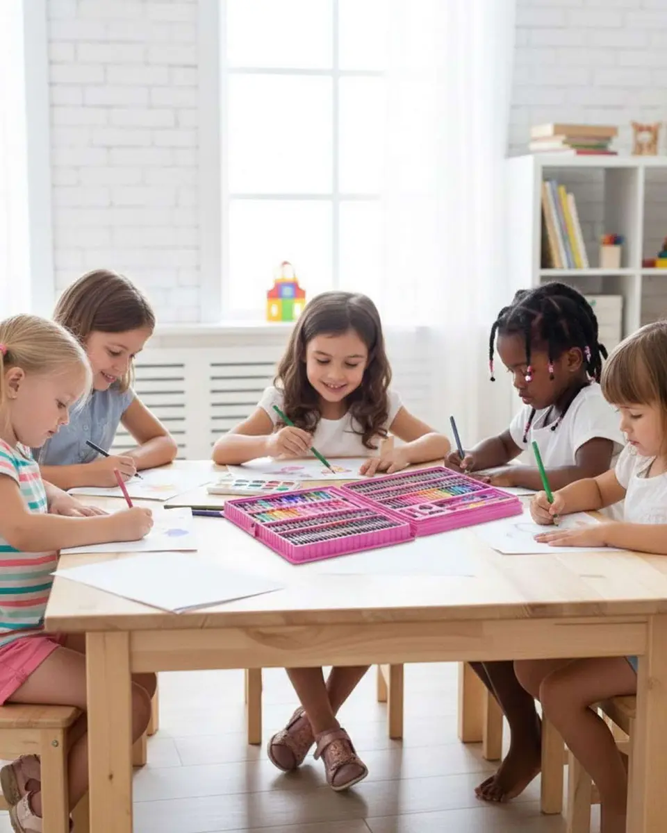 Maletín de Arte Infantil Todo en Uno 168 piezas esenciales 4