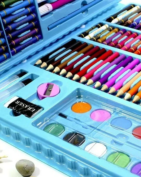 Maletín de Arte Infantil Todo en Uno 168 piezas esenciales
