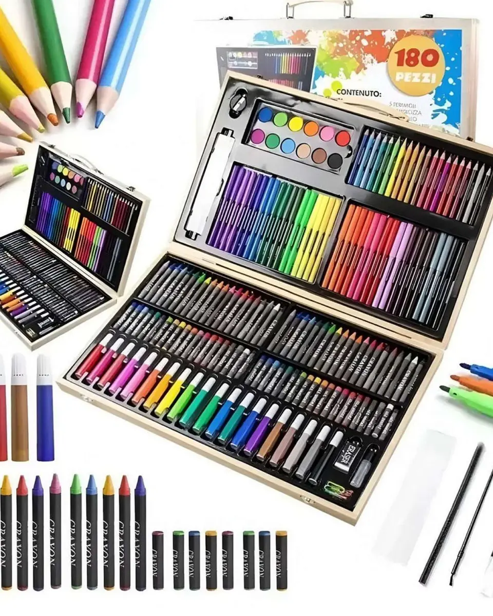 Estudio Creativo Premium 180 piezas para pequeños grandes artistas 4