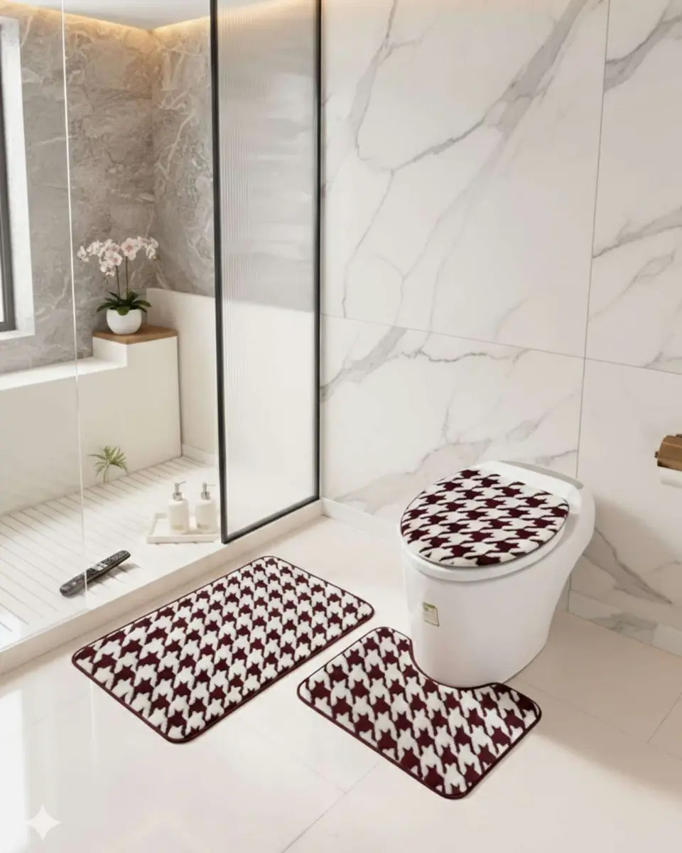 SET DE BAÑO 3 PIEZAS SUAVES Y ABSORBENTES 2