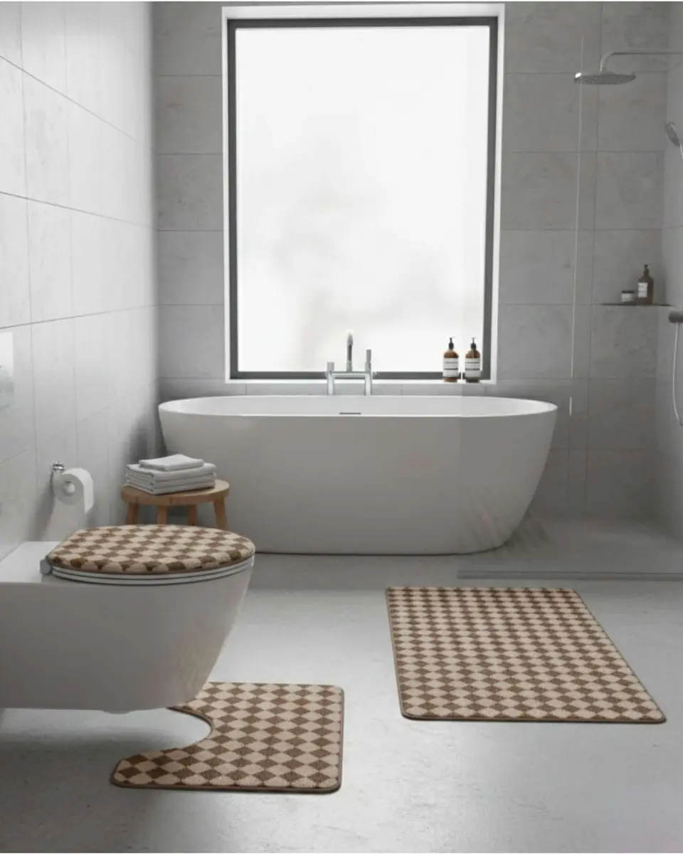 SET DE BAÑO 3 PIEZAS SUAVES Y ABSORBENTES 1