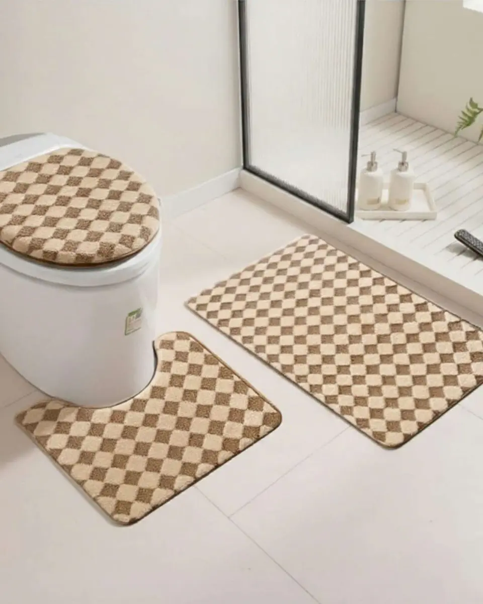 SET DE BAÑO 3 PIEZAS SUAVES Y ABSORBENTES 5
