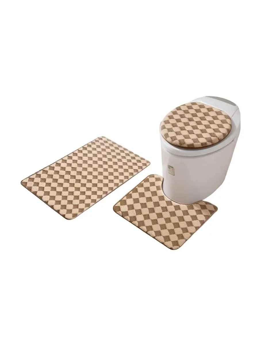 SET DE BAÑO 3 PIEZAS SUAVES Y ABSORBENTES 6