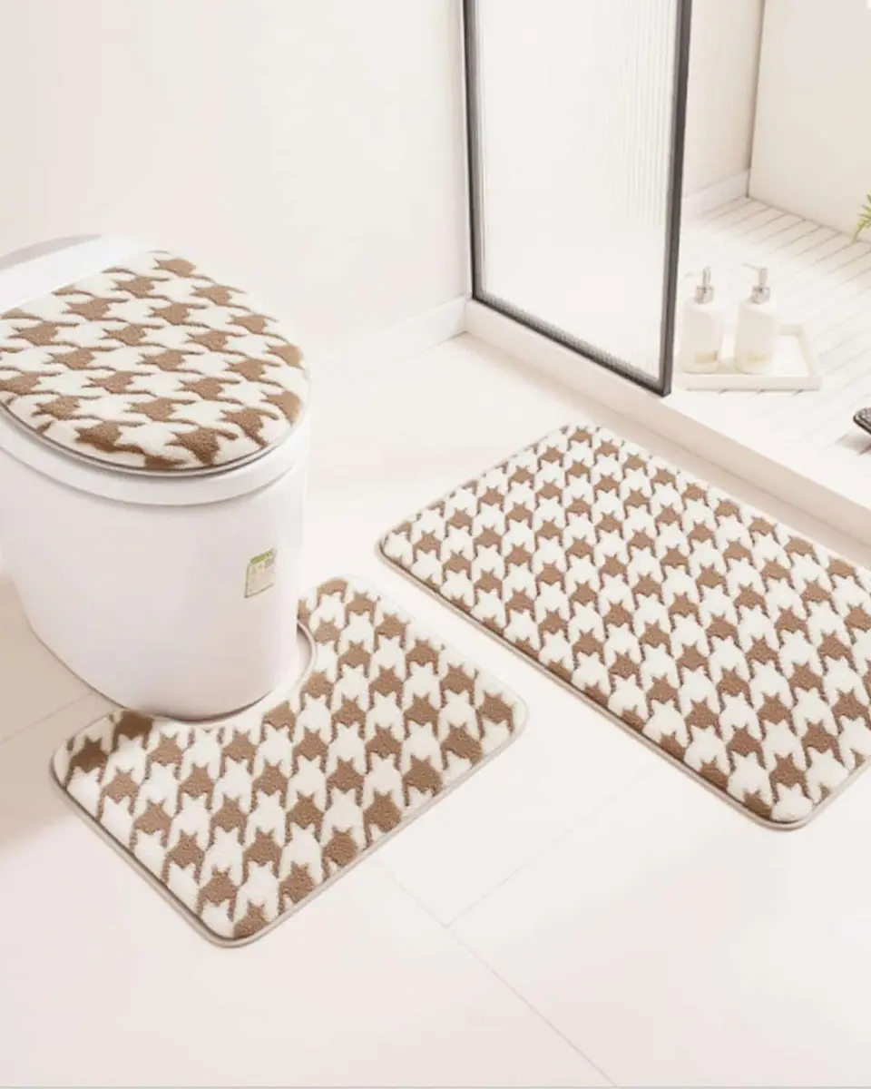 SET DE BAÑO 3 PIEZAS SUAVES Y ABSORBENTES 1