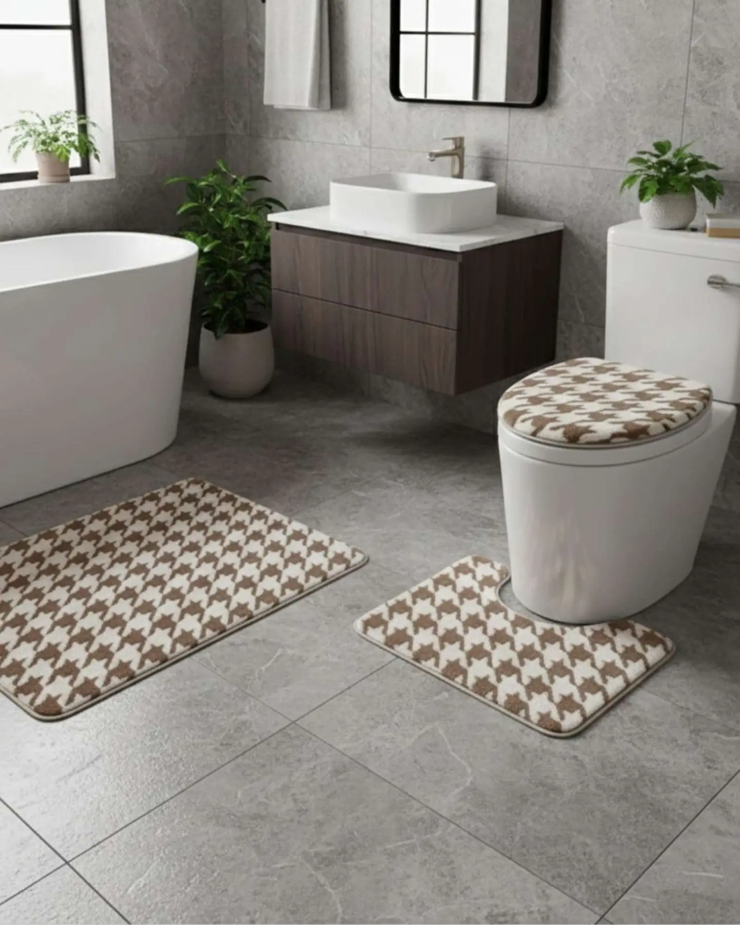 SET DE BAÑO 3 PIEZAS SUAVES Y ABSORBENTES 2
