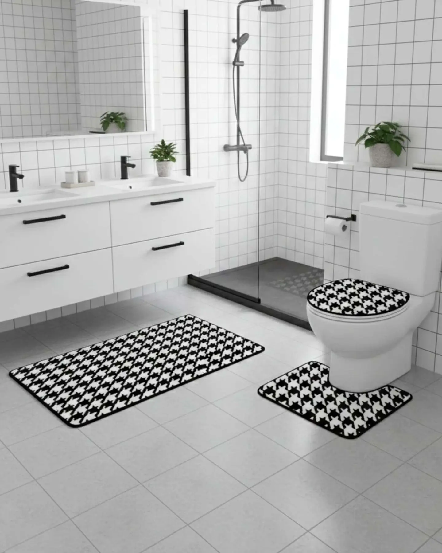 SET DE BAÑO 3 PIEZAS SUAVES Y ABSORBENTES 1