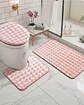 SET DE BAÑO 3 PIEZAS SUAVES Y ABSORBENTES - Miniatura 1